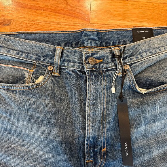 NWT Union Slouch Medium Wash Jeans | Vince | Sz 31 - Picture 5 of 5